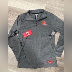 NFL Team Apparel Charcoal Pullover